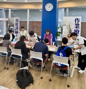 【作業療法学専攻】7/5オープンキャンパス開催！指の装具づくり＆手の検査をリアルに体感した1日